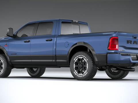 RAM Heavy Duty 2025 3D 模型