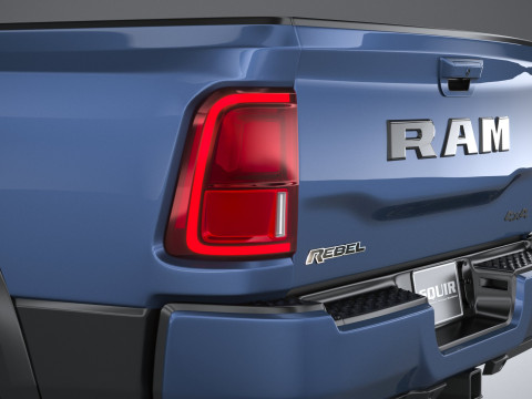 RAM Heavy Duty 2025 3D 模型