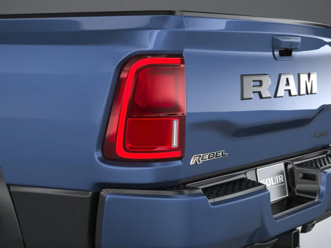 RAM Heavy Duty 2025 3D Model