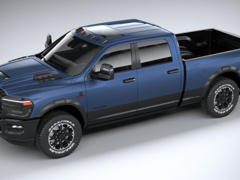 RAM Heavy Duty 2025 3D 模型
