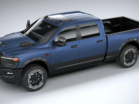 RAM Heavy Duty 2025 3D Model