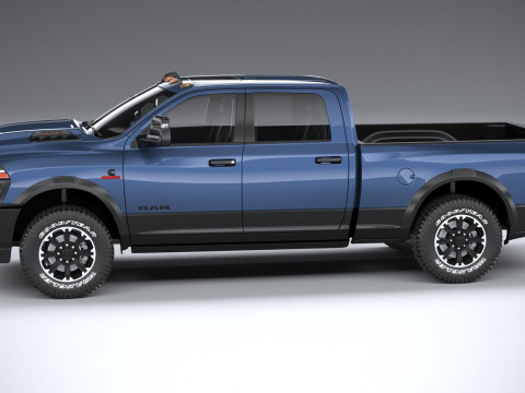 RAM Heavy Duty 2025 3D 模型