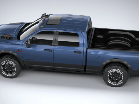 RAM Heavy Duty 2025 3D Model