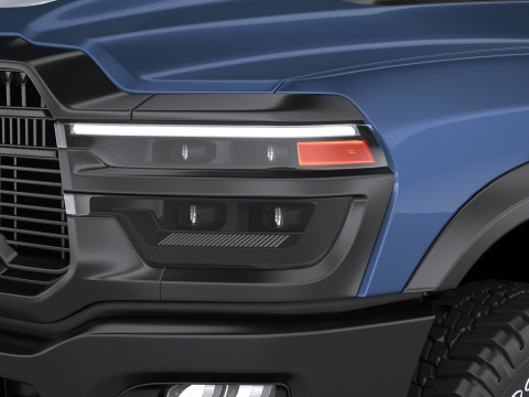RAM Heavy Duty 2025 3D 模型