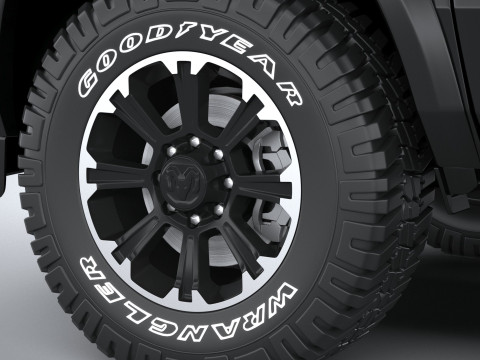 RAM Heavy Duty 2025 3D 模型