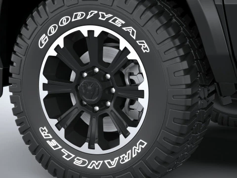 RAM Heavy Duty 2025 3D Model