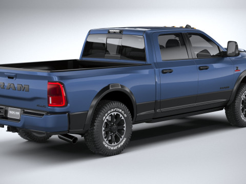 RAM Heavy Duty 2025 3D 模型