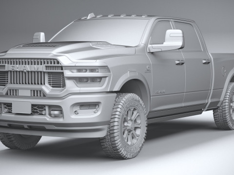 RAM Heavy Duty 2025 3D 模型