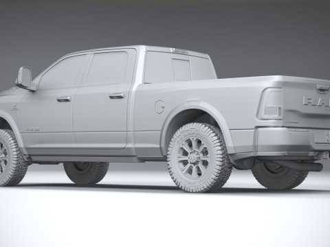 RAM Heavy Duty 2025 3D 模型