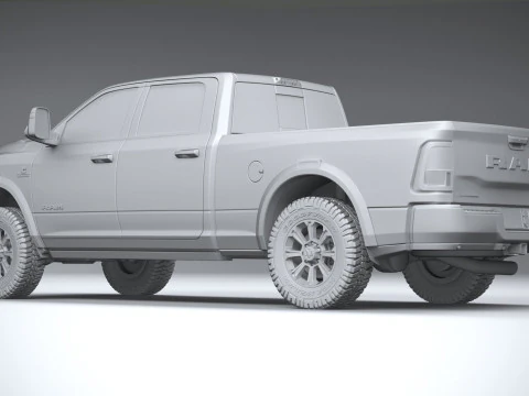 RAM Heavy Duty 2025 3D Model