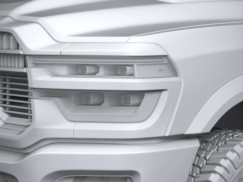 RAM Heavy Duty 2025 3D Model