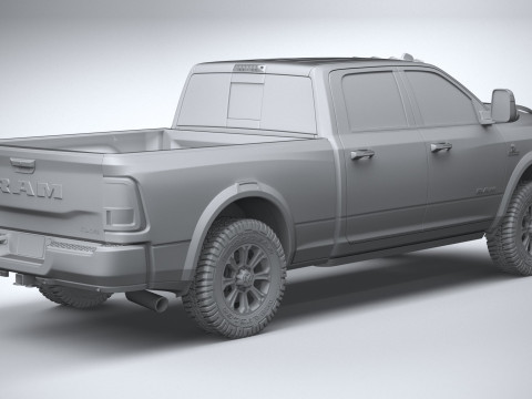 RAM Heavy Duty 2025 3D 模型