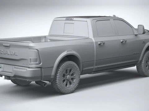 RAM Heavy Duty 2025 3D Model