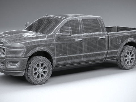 RAM Heavy Duty 2025 3D 模型