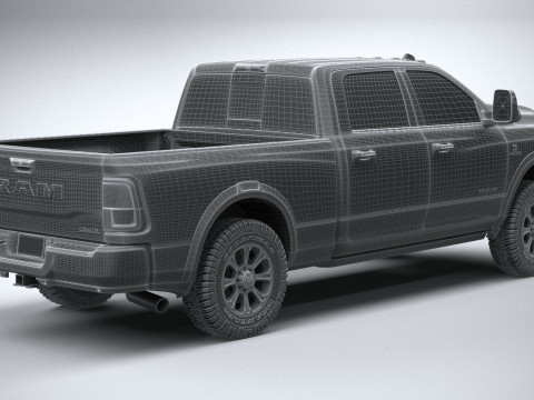 RAM Heavy Duty 2025 3D 模型