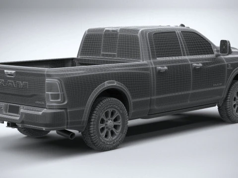 RAM Heavy Duty 2025 3D Model