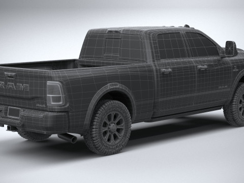 RAM Heavy Duty 2025 3D 模型