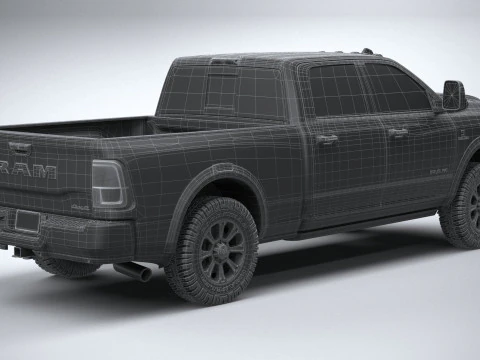 RAM Heavy Duty 2025 3D Model