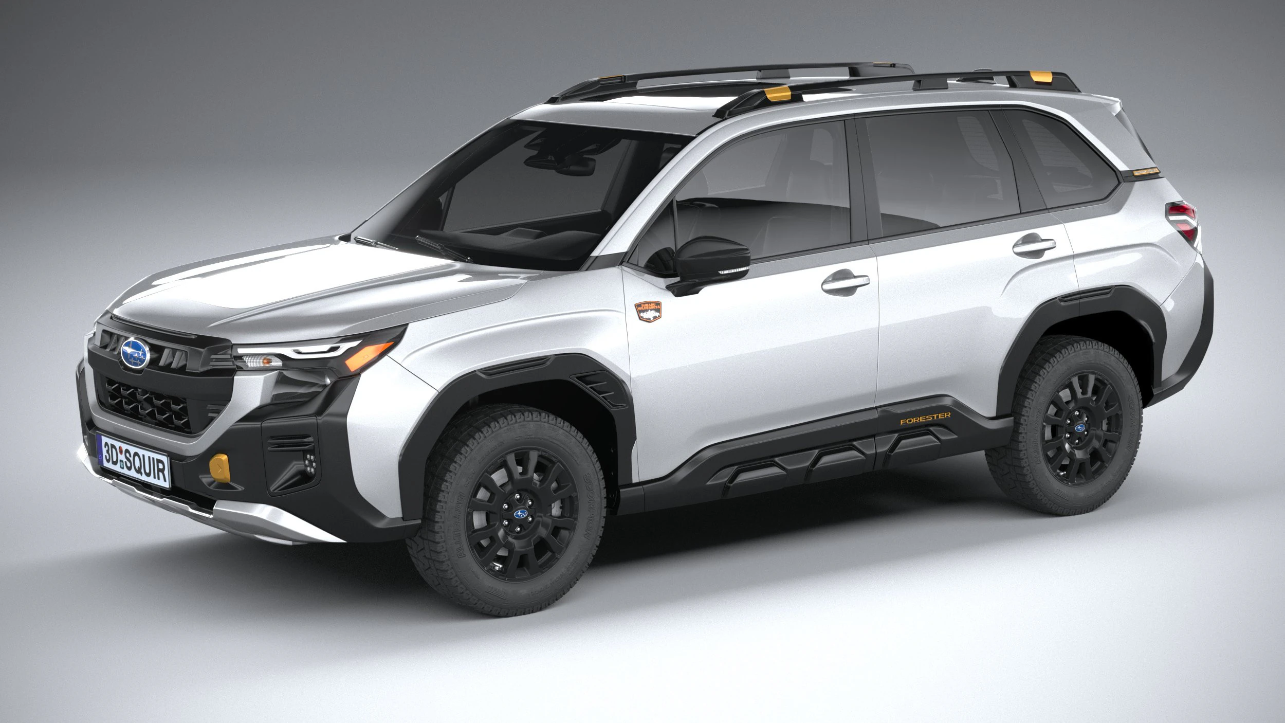 Subaru Forester Vahşi Yaşamı 2026 3D Model .c4d .max .obj .3ds .fbx .stl .blend 