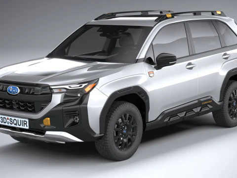 Subaru Forester Vahşi Yaşamı 2026 3D Model