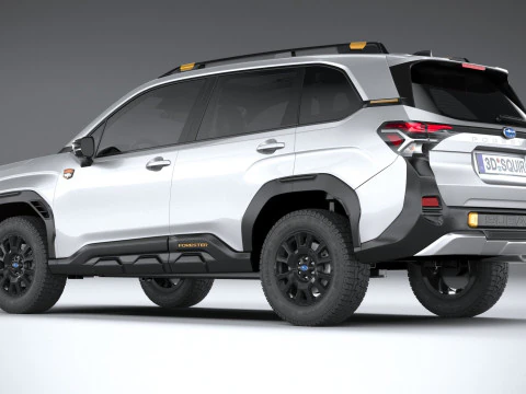 Subaru Forester Vahşi Yaşamı 2026 3D Model