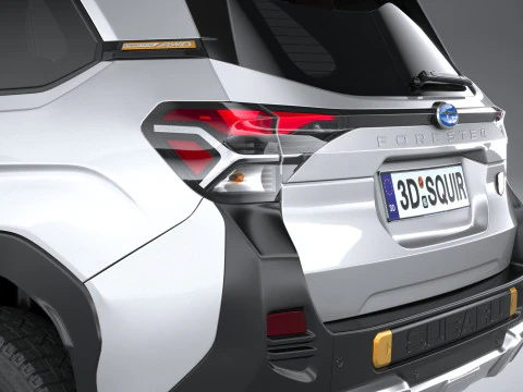 Subaru Forester Vahşi Yaşamı 2026 3D Model