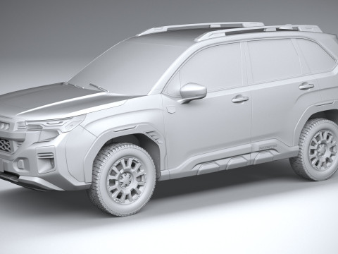 Subaru Forester Wilderness 2026 Modèle 3D