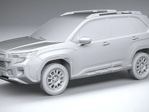 Subaru Forester Vahşi Yaşamı 2026 3D Model