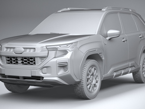Subaru Forester Wilderness 2026 Modèle 3D