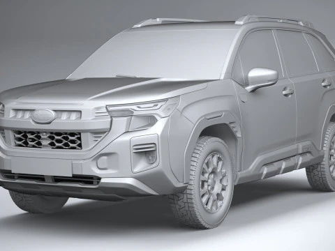 Subaru Forester Vahşi Yaşamı 2026 3D Model
