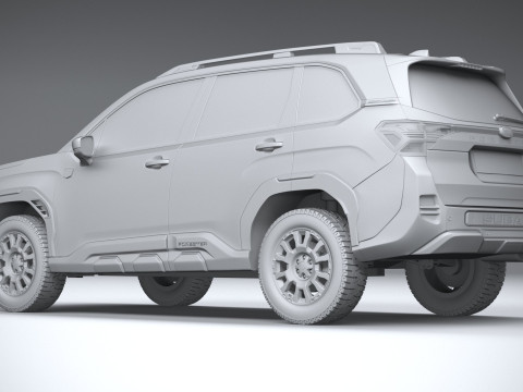 Subaru Forester Wilderness 2026 Modèle 3D