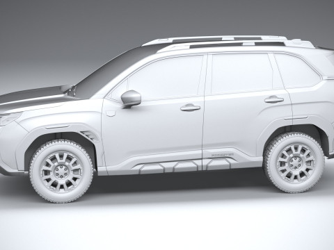 Subaru Forester Wilderness 2026 Modèle 3D
