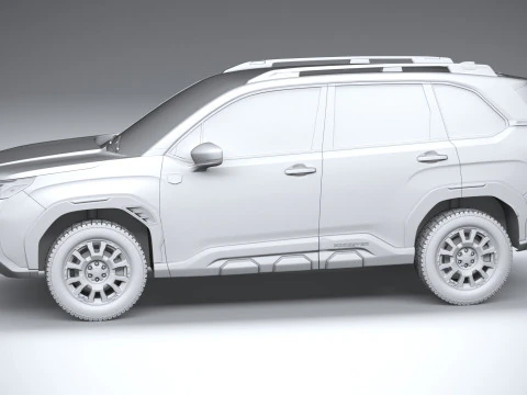 Subaru Forester Vahşi Yaşamı 2026 3D Model