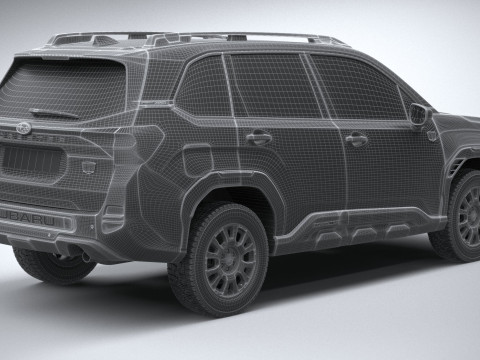 Subaru Forester Wilderness 2026 Modèle 3D