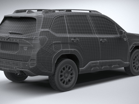 Subaru Forester Wilderness 2026 Modèle 3D