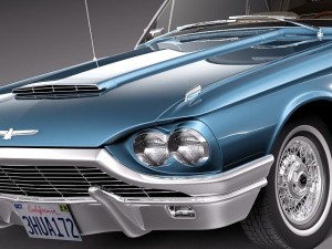 Thunderbird 1965 Coupe 3D Model