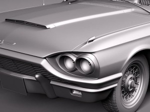 Thunderbird 1965 Coupe 3D Model