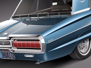 Thunderbird 1965 Coupe 3D Model