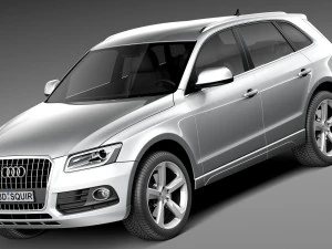 Audi Q5 2013 3D Model
