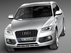 Audi Q5 2013 3D Model