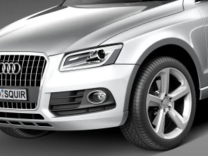 Audi Q5 2013 3D Model