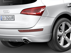 Audi Q5 2013 3D Model