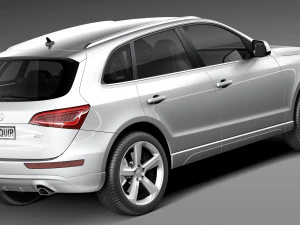 Audi Q5 2013 3D Model