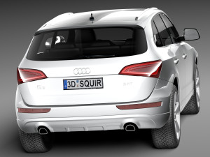 Audi Q5 2013 3D Model