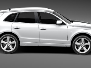 Audi Q5 2013 3D Model