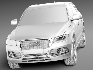 Audi Q5 2013 3D Model