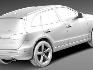 Audi Q5 2013 3D Model