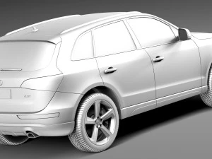 Audi Q5 2013 3D Model
