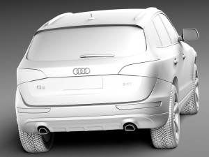 Audi Q5 2013 3D Model