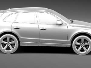 Audi Q5 2013 3D Model